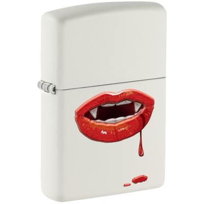 Zippo 60006562 Vampire Lips Design Frontansicht World of Smoke