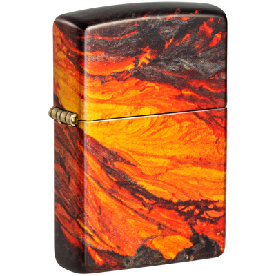 Zippo 60006590 Lava Flow Design Frontansicht World of Smoke