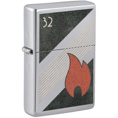 Zippo 60006603 32 Flame Design Frontansicht World of Smoke