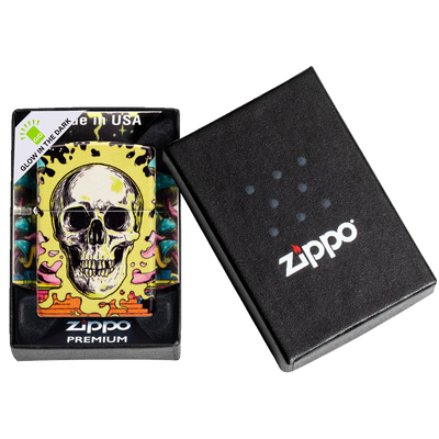 Zippo 60006760 49193 Skull Design Frontansicht World of Smoke