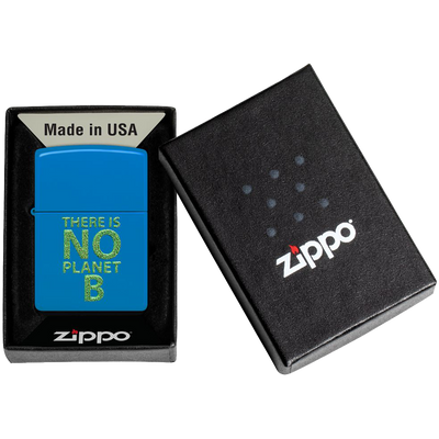 Zippo 60006812 48628 No Planet B Frontansicht World of Smoke