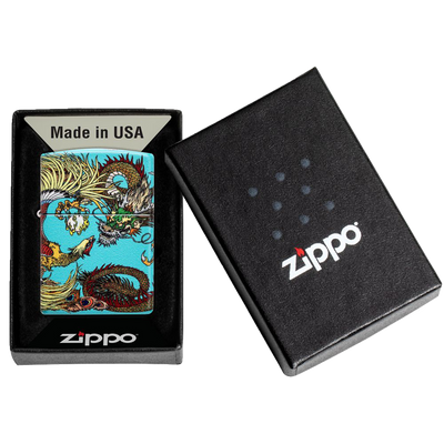 Zippo 60006822 49352 Chinese Design - Phoenix Frontansicht World of Smoke