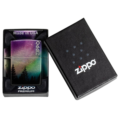 Zippo 60006836 48459 Colorful Sky Design Frontansicht World of Smoke