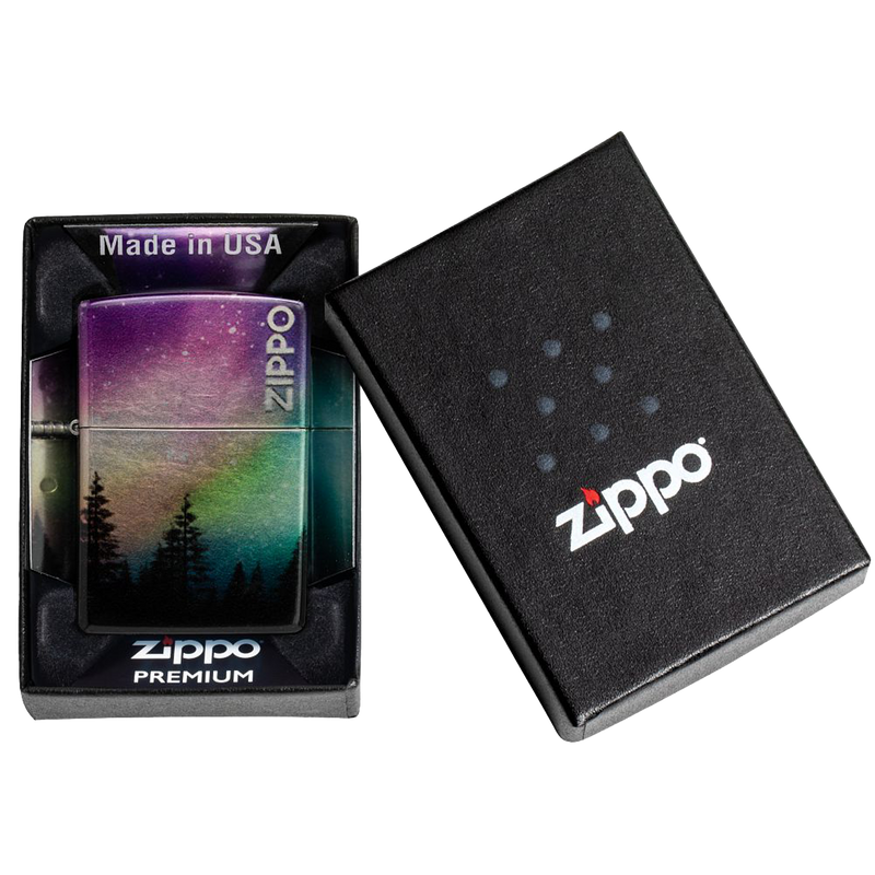 Zippo 60006836 48459 Colorful Sky Design Frontansicht World of Smoke