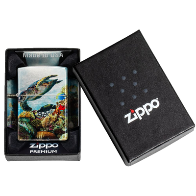 Zippo 60006842 48459 Deep Sea Design Frontansicht World of Smoke