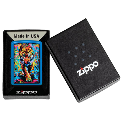 Zippo 60006859 48628 Tiger Frontansicht World of Smoke