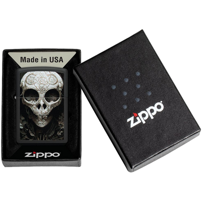 Zippo 60006884 218 Skull Frontansicht World of Smoke