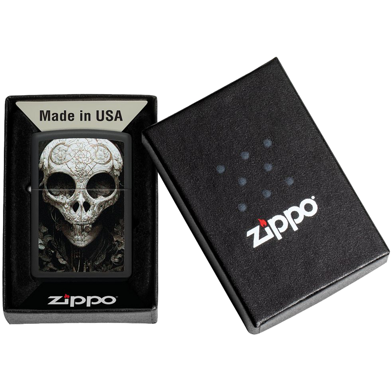Zippo 60006884 218 Skull Frontansicht World of Smoke