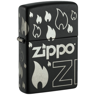 Zippo 60006957 Laser 360° Zippo Design Frontansicht World of Smoke