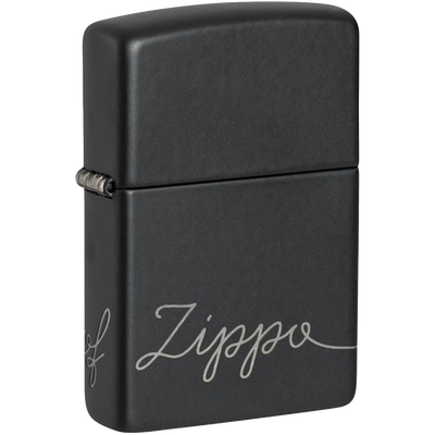 Zippo 60006982 Laser 360° 218C Zippo Design Frontansicht World of Smoke