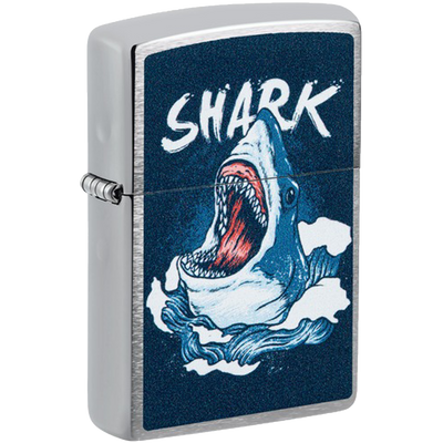 Zippo 60007028 200 Shark Design Frontansicht World of Smoke