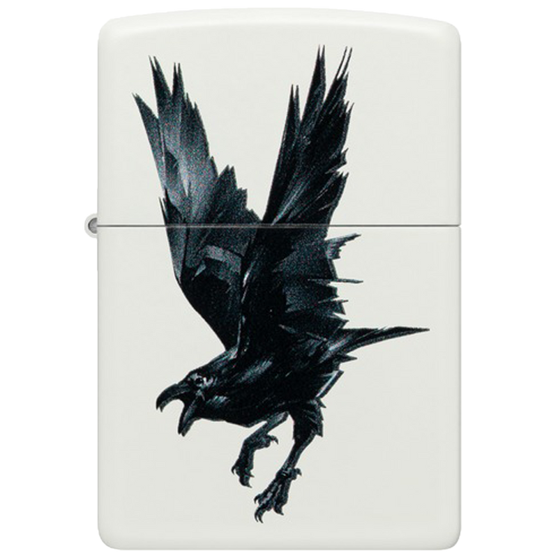 Zippo 60007030 214 Raven Design Frontansicht World of Smoke