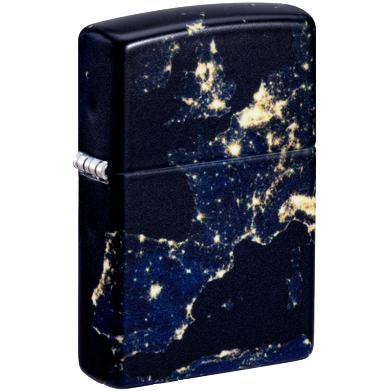 Zippo 60007068 49193 Night Earth Design Frontansicht World of Smoke