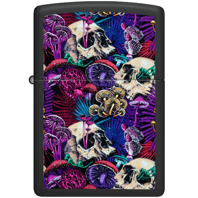 Zippo 60007073 218 Psychedelic Mushroom Design Frontansicht World of Smoke