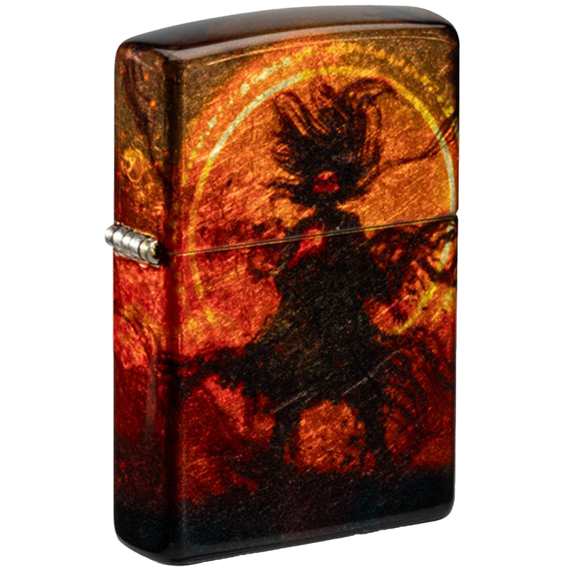 Zippo 60007077 48458 Wizard of Evil Spirits Design Frontansicht World of Smoke