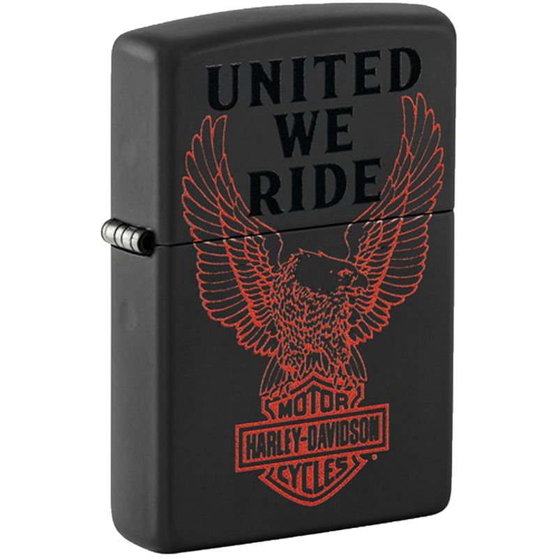 Zippo 60007092 218 Harley-Davidson Frontansicht World of Smoke