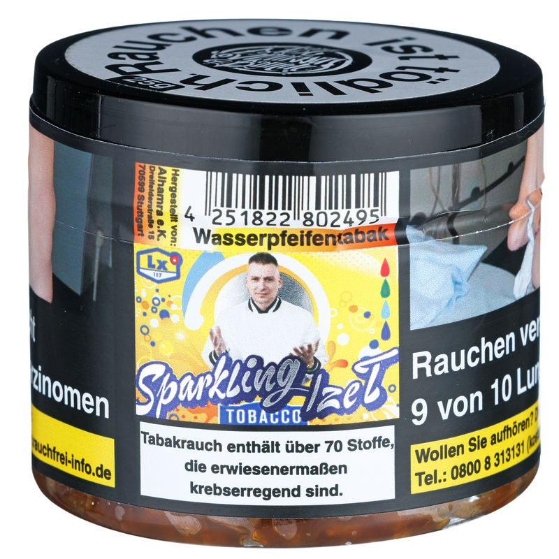 187 Tobacco 25g Sparkling Ice T Frontansicht World of Smoke
