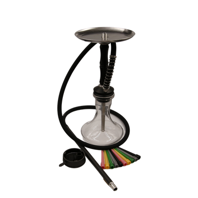 Shisha Dschinni Blowoff Black Hookah Detailansicht World of Smoke