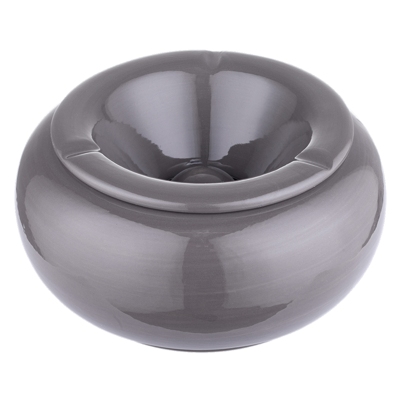 MEDIUM Keramik Aschenbecher mit Silber Bling Wind Aschenbecher