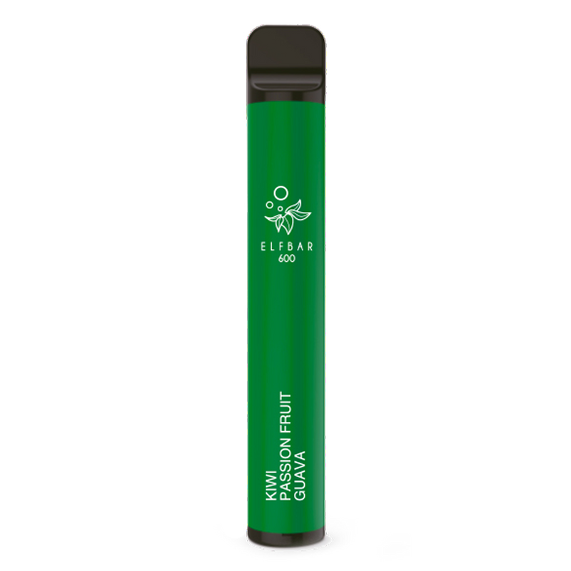 Elf Bar Einweg E-Zigarette Kiwi Passion Fruit Guave Frontansicht World of Smoke
