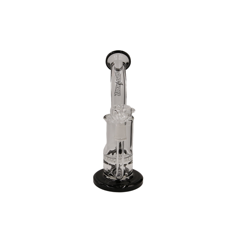 Headshop Super Heroes Glasbong 23cm Skorpion Frontansicht World of Smoke