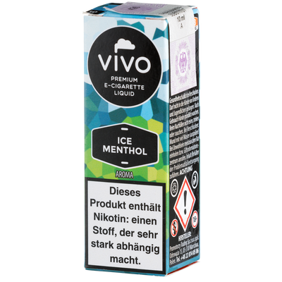 Vivo Liquid Ice Menthol 3mg 10ml Frontansicht World of Smoke