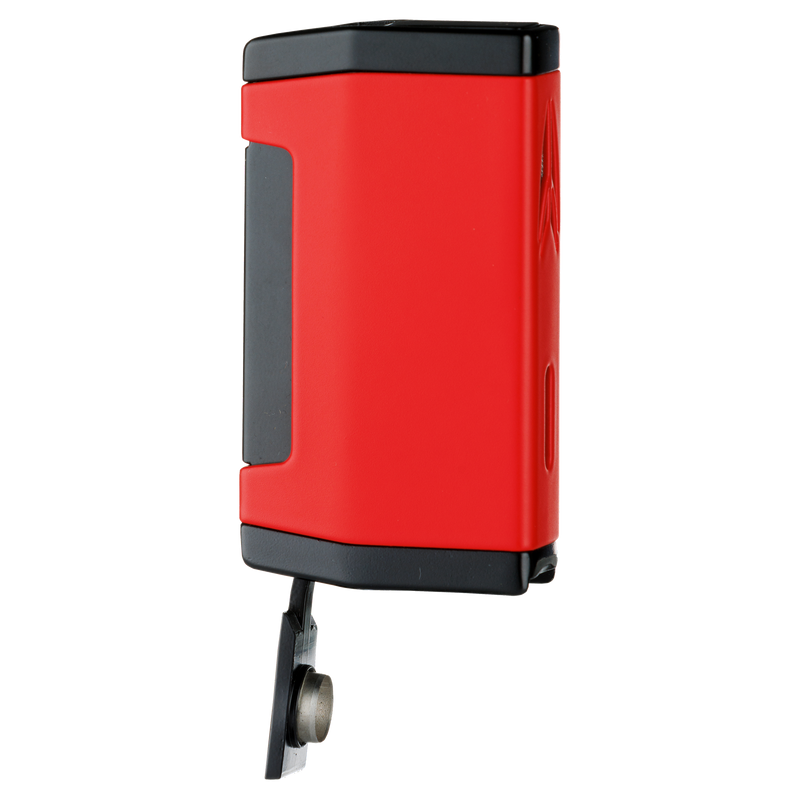 Winjet Premium Feuerzeug 2xJet rot mit Bohrer Detailansicht World of Smoke