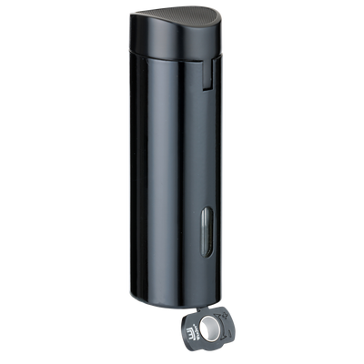 Winjet Premium Feuerzeug 3xJet mit elektr. Zuendung schwarz Detailansicht World of Smoke